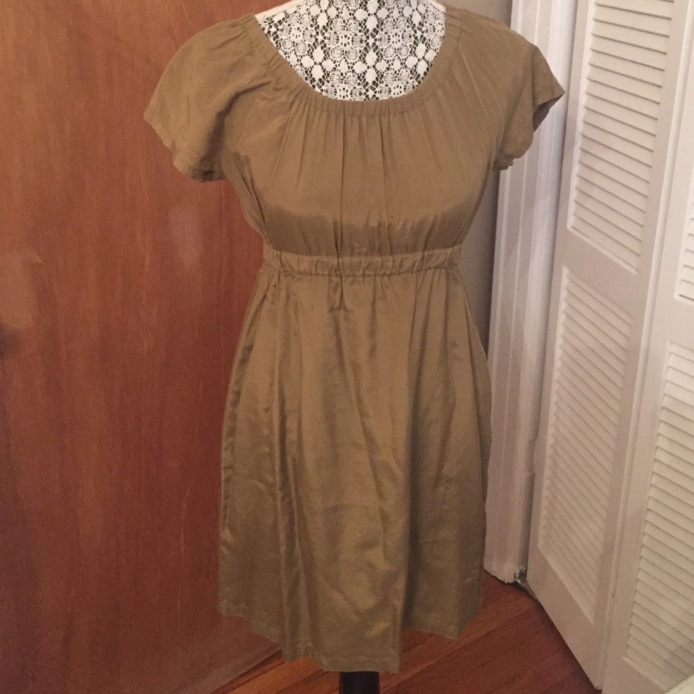 NWT Jcrew silk cotton blend dress